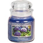 Village Candle Lumânare parfumată în sticlă - Hydrangea - Hydrangea, mică 1×1 buc, lumânare parfumată