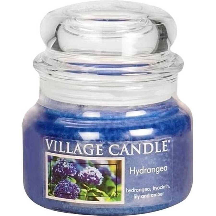 Village Candle Lumânare parfumată în sticlă - Hydrangea - Hydrangea, mică 1×1 buc, lumânare parfumată