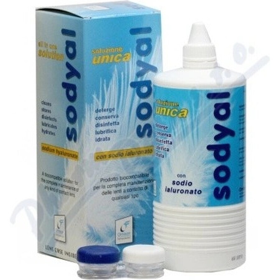 OMISAN Sodyal Unica Solución para Lentes de Contacto 1×360 ml para todo tipo de lentes de contacto