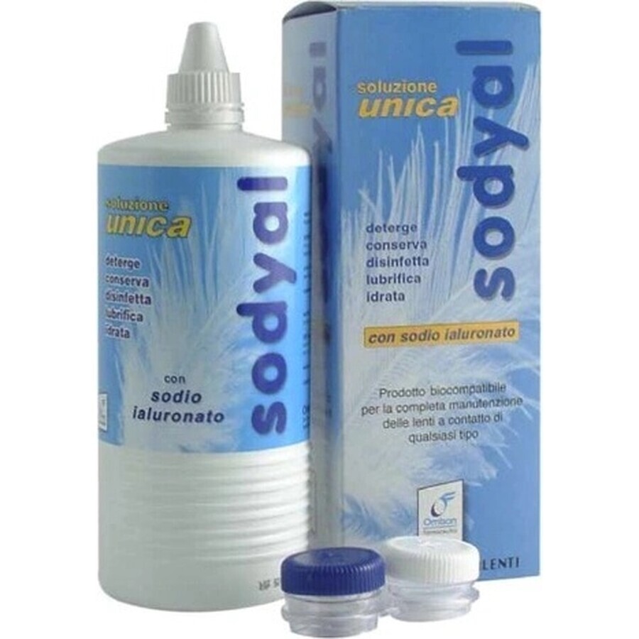 OMISAN Sodyal Unica Solución para Lentes de Contacto 1×360 ml para todo tipo de lentes de contacto