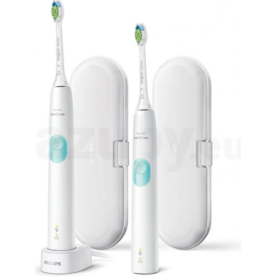 Philips Sonicare 4300 HX6807/35 1+1 1×1 set, spazzolino sonico 2 pezzi