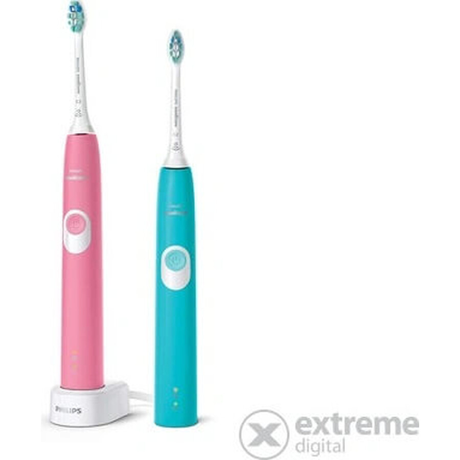 Philips Sonicare 4300 HX6807/35 1+1 1×1 set, spazzolino sonico 2 pezzi