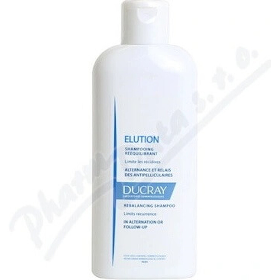 DUCRAY Elution Scalp Rebalancing Shampoo 1×200 ml, Șampon de reechilibrare a scalpului