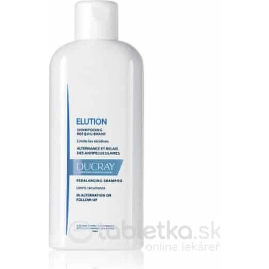 DUCRAY Elution Scalp Rebalancing Shampoo 1×200 ml, Șampon de reechilibrare a scalpului