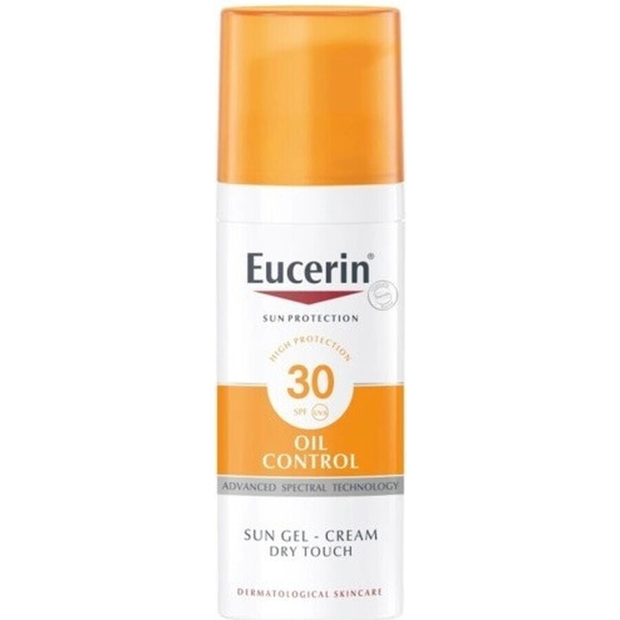 Eucerin SUN OIL CONTROL DRY TOUCH SPF 30 1×200 ml, gel-cremă de protecție solară