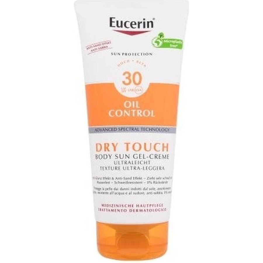 Eucerin SUN OIL CONTROL DRY TOUCH SPF 30 1×200 ml, gel-cremă de protecție solară