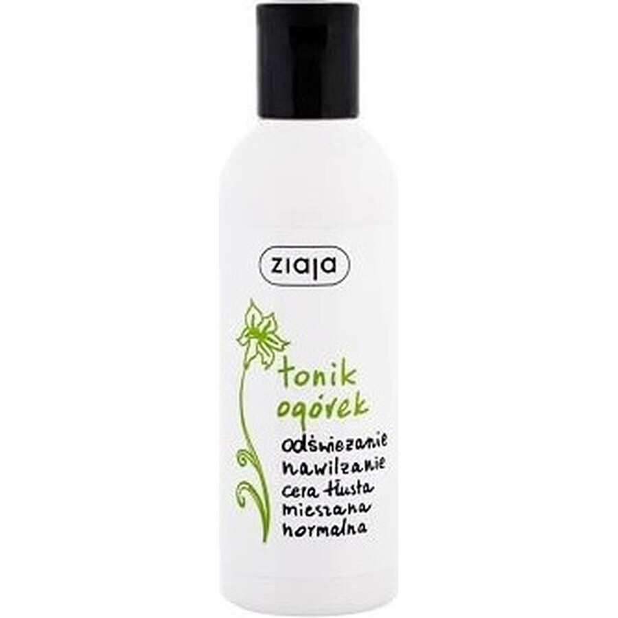 Ziaja Cucumber - facial toner for oily, combination skin 1×200 ml, facial toner