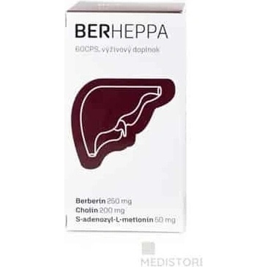 Berheppa 1×60 cps, voedingssupplement