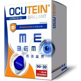 OCUTEIN BRILLANT Lutein 25 mg - DA VINCI 1×1 Set, Nahrungsergänzungsmittel 120 cps + Geschenk