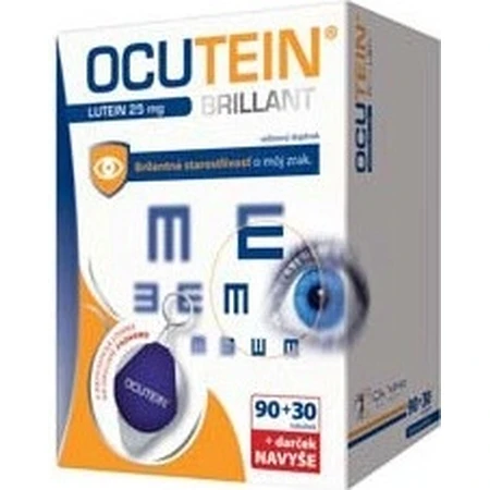 OCUTEIN BRILLANT Lutein 25 mg - DA VINCI 1×1 Set, Nahrungsergänzungsmittel 120 cps + Geschenk