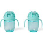 SKIP HOP Kweekmok Kweekmok Sip-to-Straw Teal 6 m+ 1×1 st, mok voor kinderen