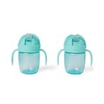 SKIP HOP Kweekmok Kweekmok Sip-to-Straw Teal 6 m+ 1×1 st, mok voor kinderen