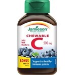 JAMIESON VITAMINA C 500 mg afine 1×120 tbl, VITAMINA C, afine