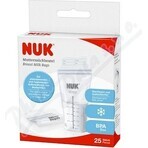 NUK Muttermilchbeutel 1×25 Stück, Milchbeutel