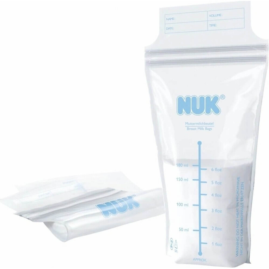 NUK Muttermilchbeutel 1×25 Stück, Milchbeutel