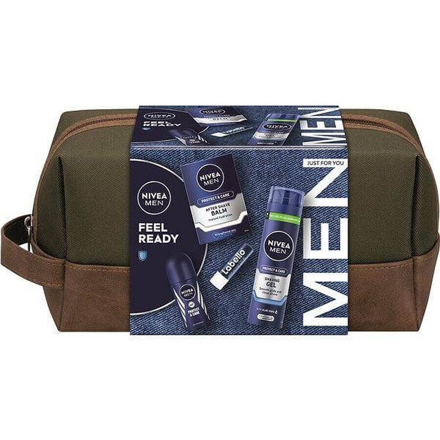 NIVEA MEN BAG PROTECT 1×1 pcs, gift pack