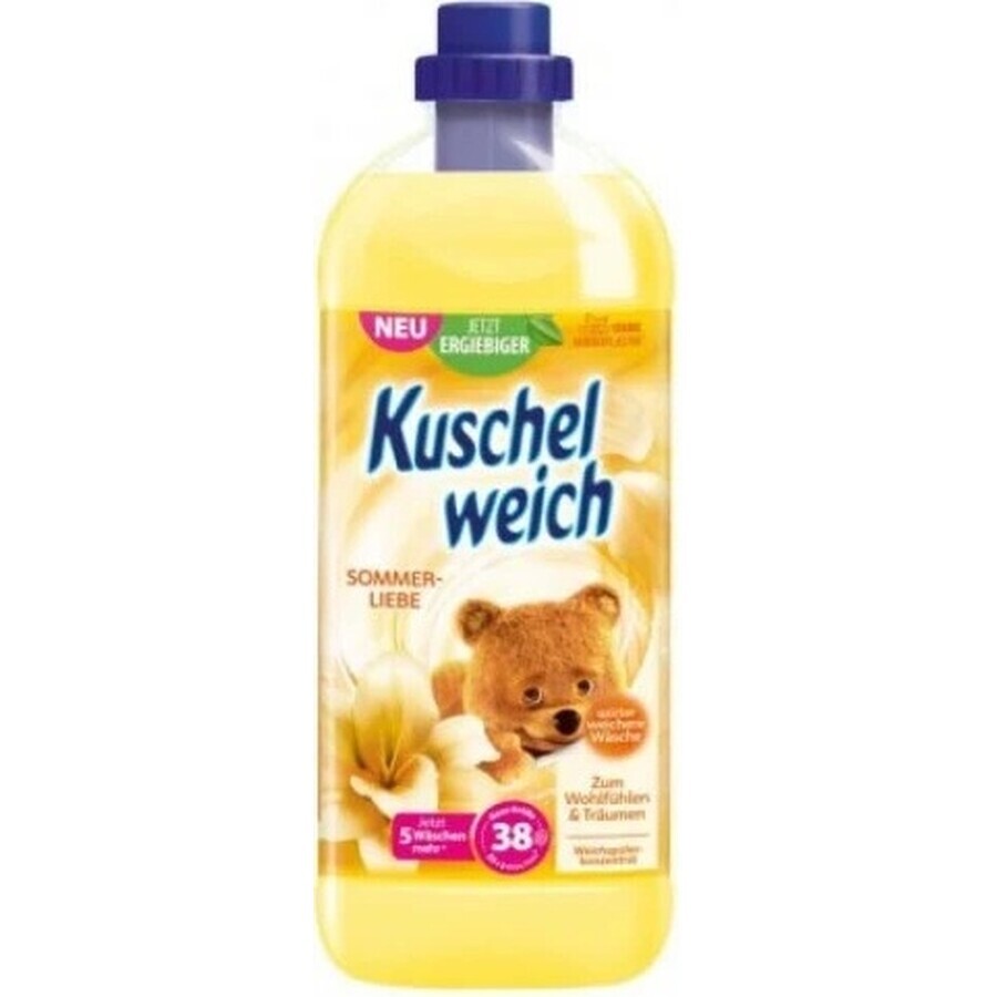 Acondicionador para ropa Kuschelweich - Momento de felicidad, 38 lavados 1×1 l