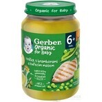 Gerber Organic Meat and Vegetable Snack 1×190 g, gustare