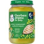 Gerber Organic Meat and Vegetable Snack 1×190 g, gustare