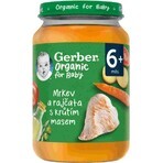 Gerber Organic Meat and Vegetable Snack 1×190 g, gustare