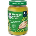 Gerber Organic Meat and Vegetable Snack 1×190 g, gustare