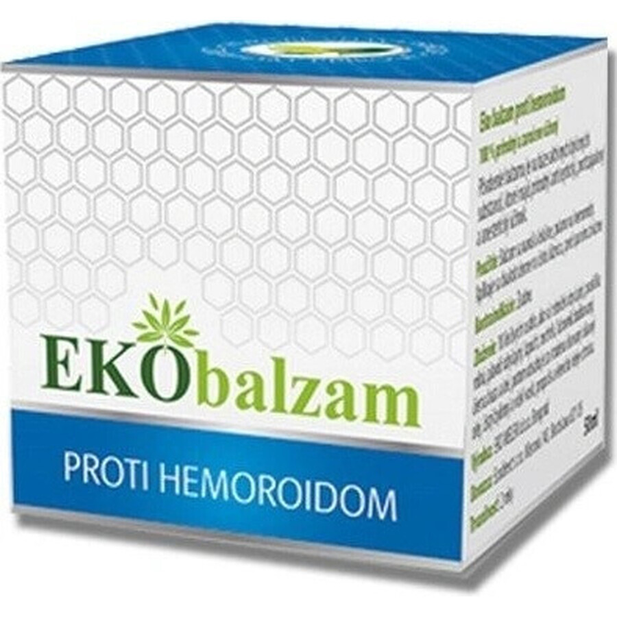 ECObalm STOP HEMOROIDS 1×50 ml, balsem