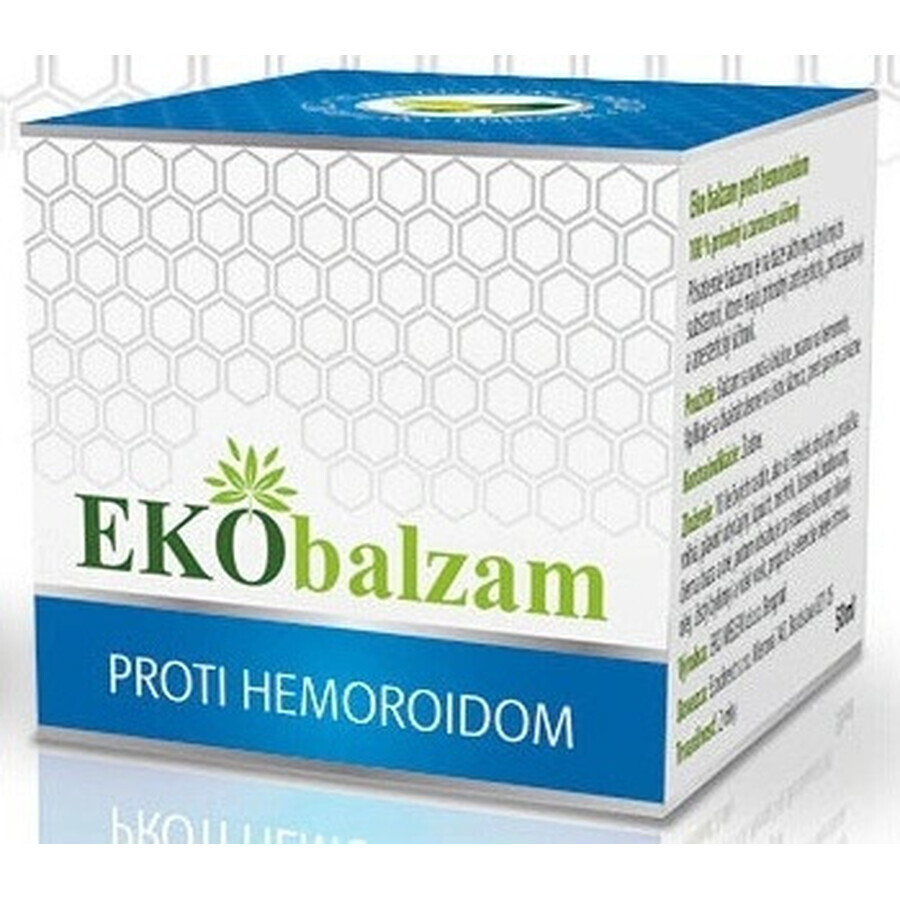 ECObalm STOP HEMOROIDS 1×50 ml, balsem