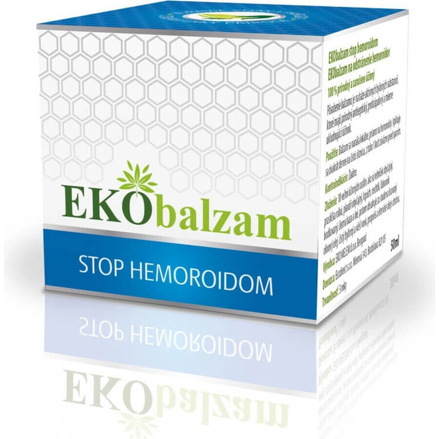 ECObalm STOP HEMOROIDS 1×50 ml, balsem