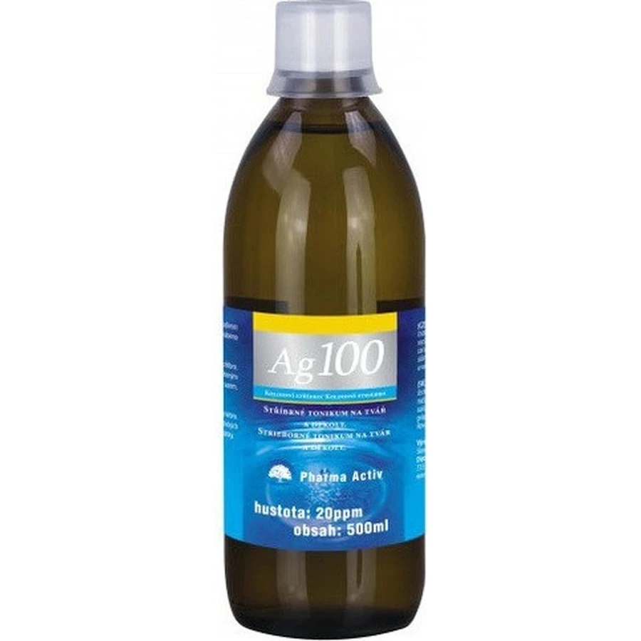 Pharma Activ Srebro koloidalne Ag100 1×500 ml, 20 ppm, srebro koloidalne: ceny i cechy
