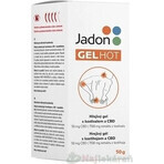 Jadon HOT GEL verwarmende gel met CBD 1x50 g