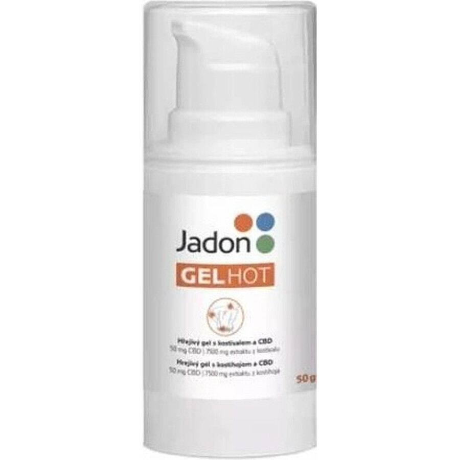 Jadon HOT GEL verwarmende gel met CBD 1x50 g