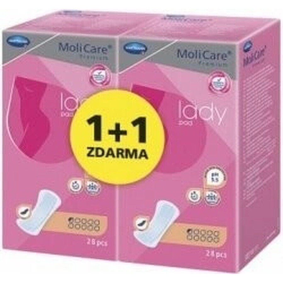 MoliCare Premium Women's Pad 0.5 drops 1×28 pcs, incontinence pads