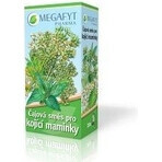 MEGAFYT Té de hierbas para la lactancia. 1×30 g (20×1,5 g), té de espino blanco