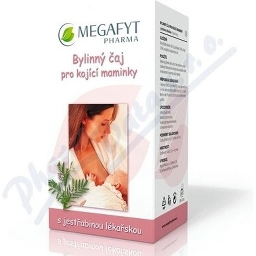 MEGAFYT Té de hierbas para la lactancia. 1×30 g (20×1,5 g), té de espino blanco