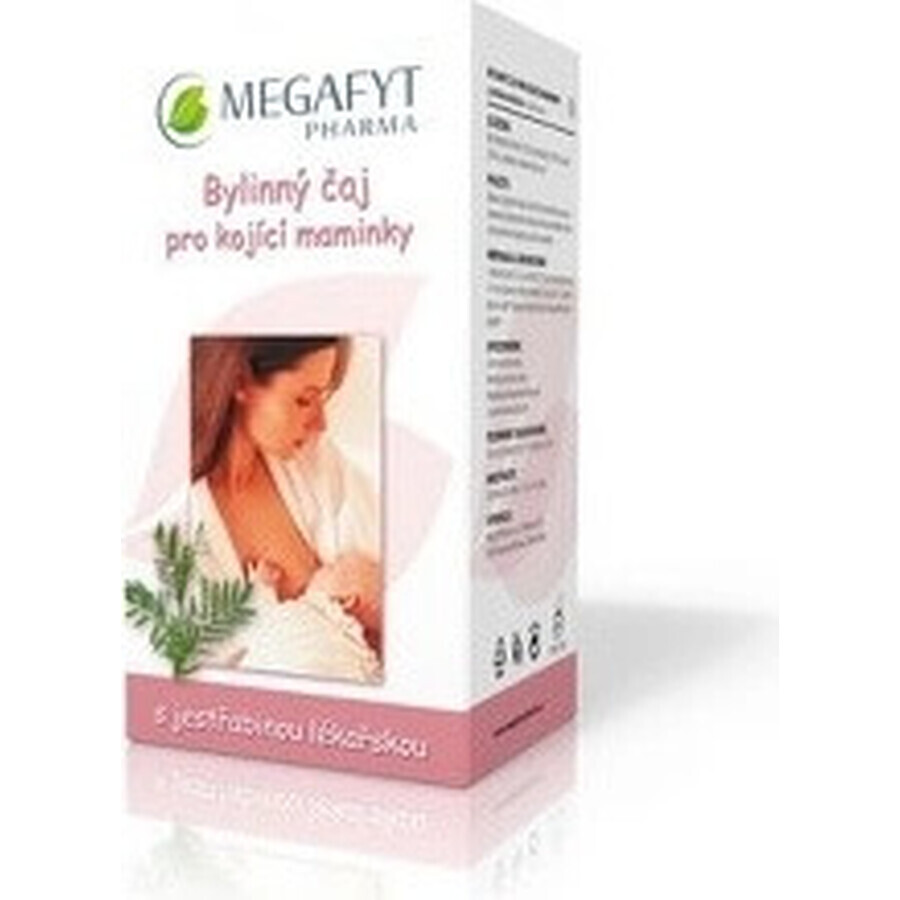 MEGAFYT Té de hierbas para la lactancia. 1×30 g (20×1,5 g), té de espino blanco