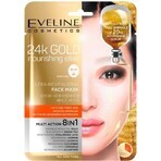 EVELINE 24k GOLD ULTRA-REVITALIZING FACE SHEET MASK 1×20 ml, face mask