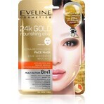 EVELINE 24k GOLD ULTRA-REVITALIZING FACE SHEET MASK 1×20 ml, face mask