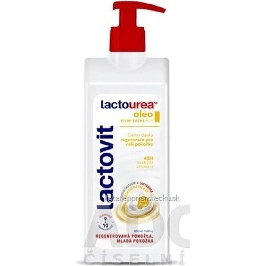 Lactovit Lactourea Oleo Body Lotion 1×400 ml, lozione per il corpo