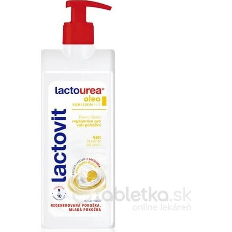 Lactovit Lactourea Oleo Body Lotion 1×400 ml, lozione per il corpo