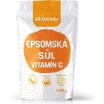 Allnature Zout Epsom Vitamine C 1000g 1×1000g