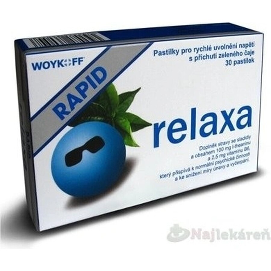 relax RAPID - Woykoff zuigtabletten 1x30 stuks