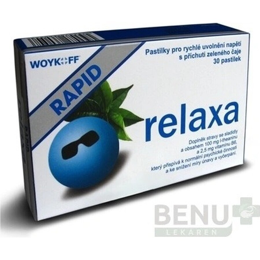 relax RAPID - Woykoff zuigtabletten 1x30 stuks