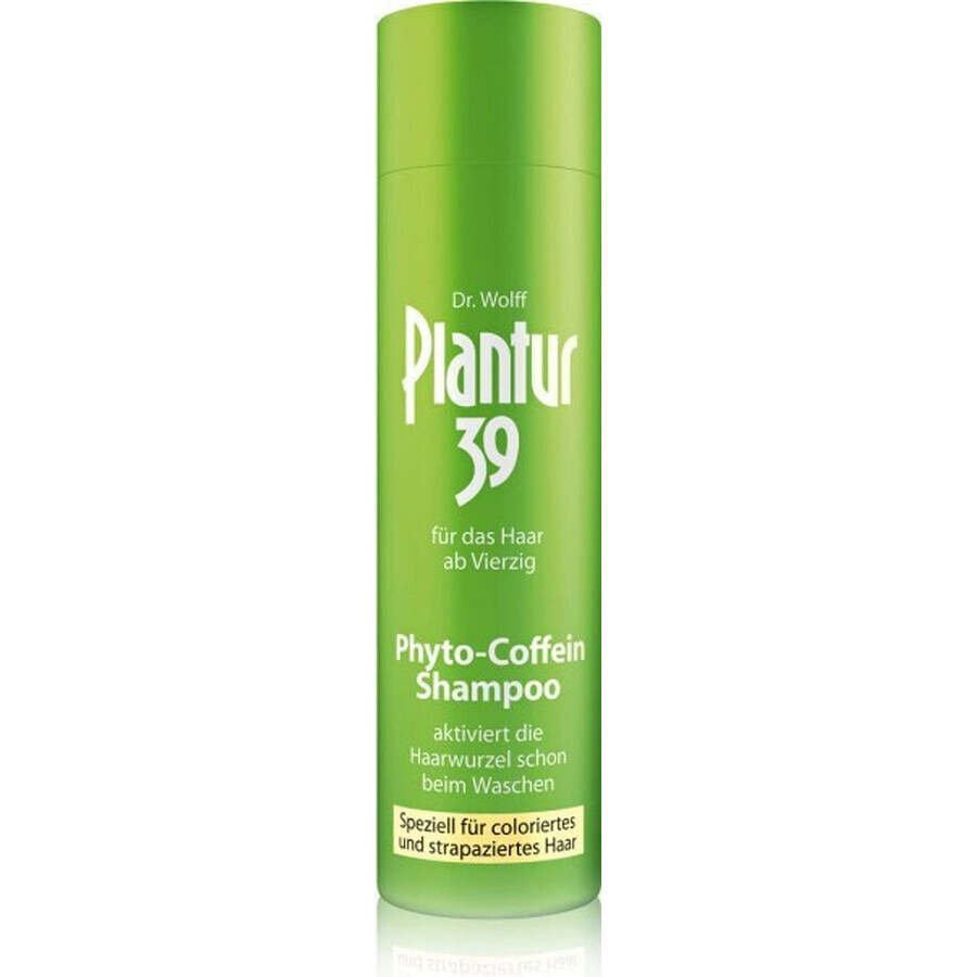 Plantur 39 Shampoo met fyto-cafeïne voor gekleurd haar 1×250 ml, shampoo met cafeïne