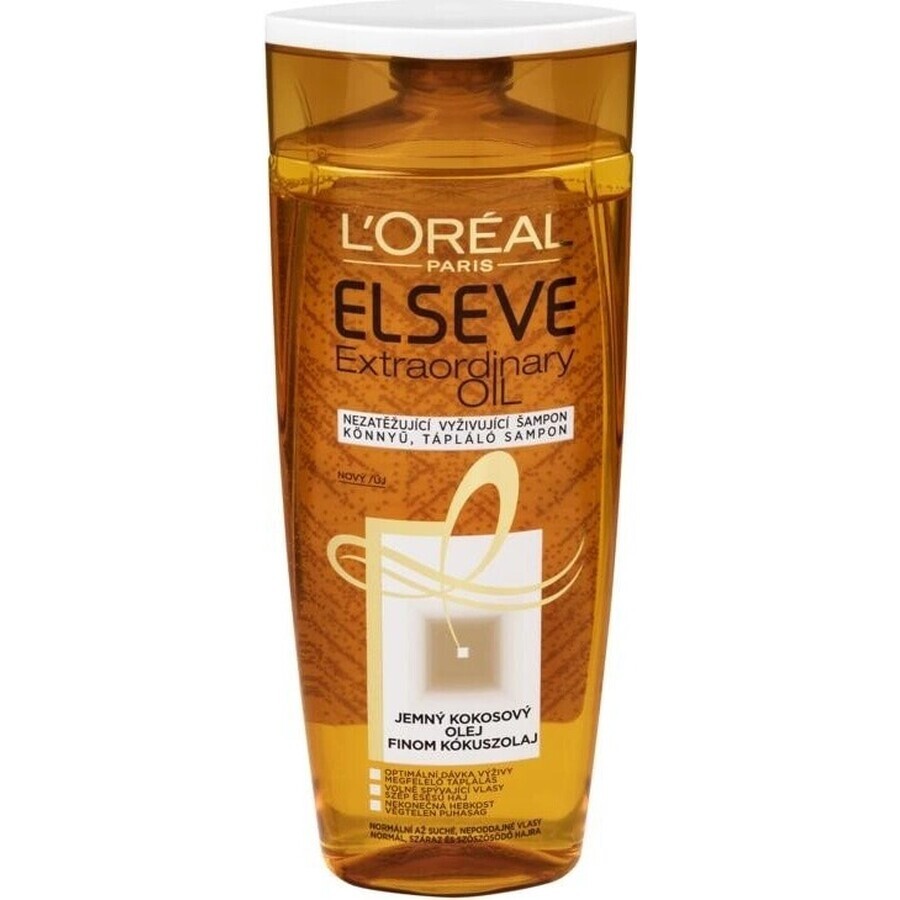 L'Oréal Paris Elseve Olio Straordinario Shampoo 1×400 ml, shampoo