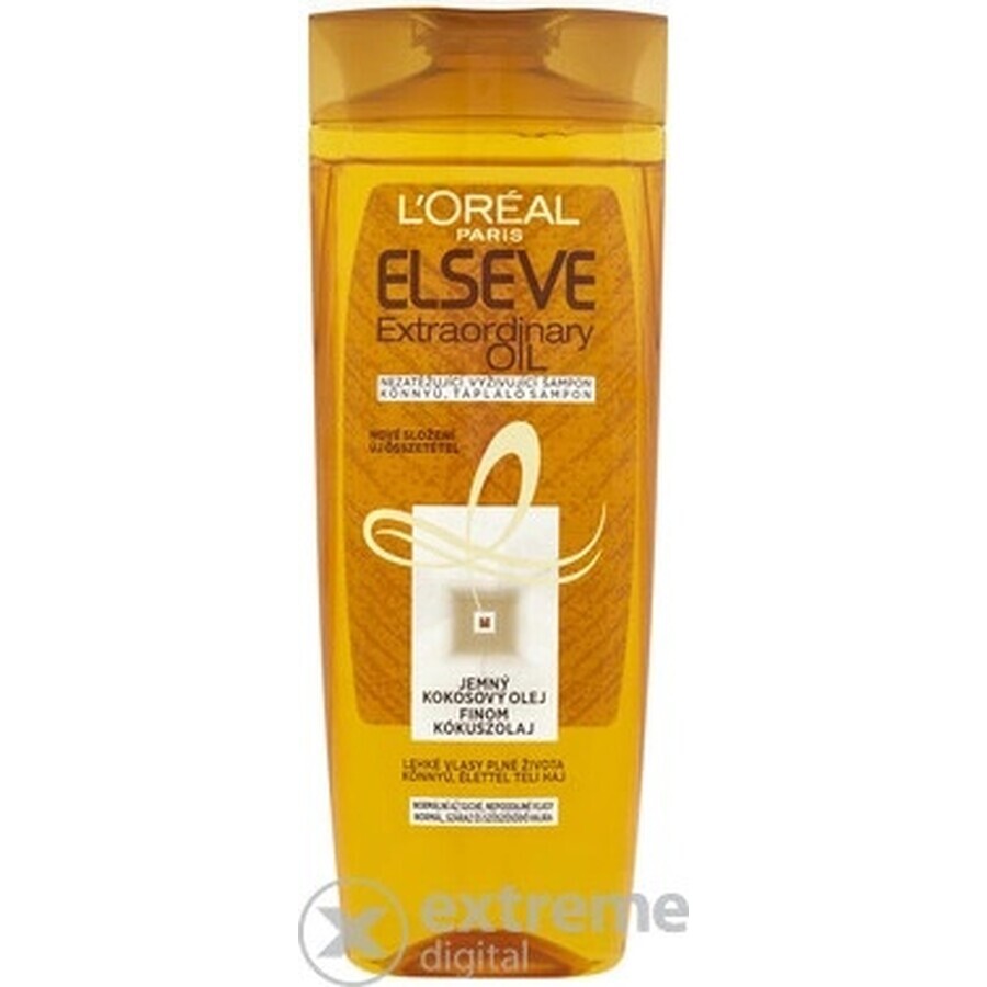 L'Oréal Paris Elseve Olio Straordinario Shampoo 1×400 ml, shampoo