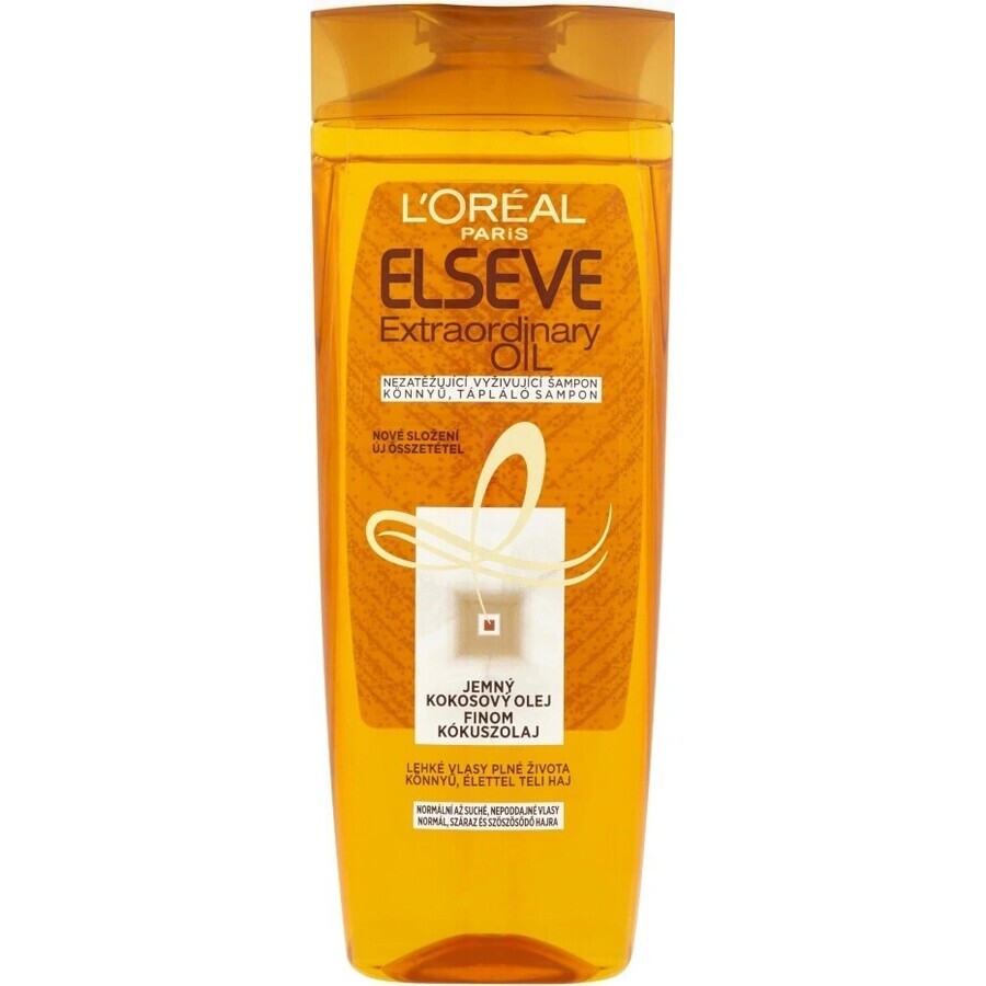 L'Oréal Paris Elseve Olio Straordinario Shampoo 1×400 ml, shampoo