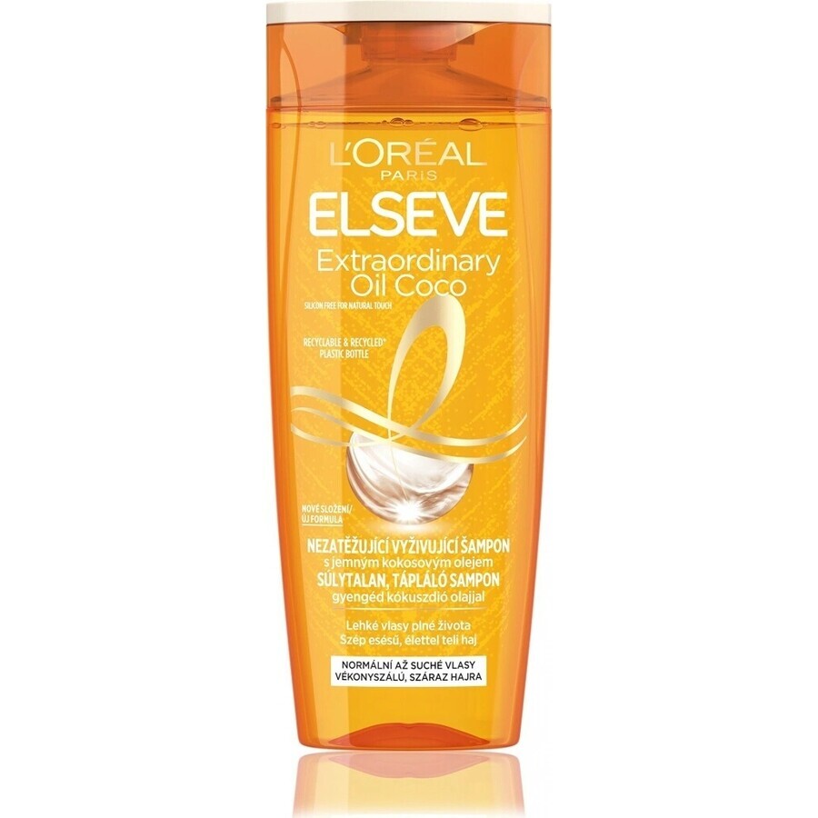 L'Oréal Paris Elseve Olio Straordinario Shampoo 1×400 ml, shampoo