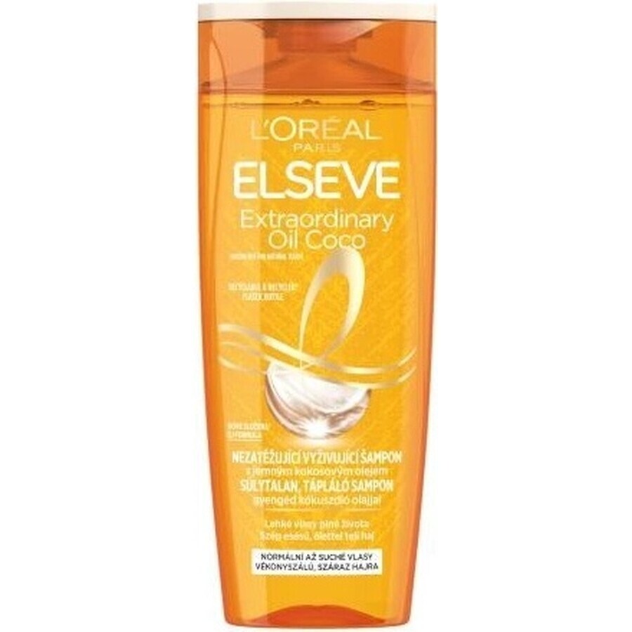 L'Oréal Paris Elseve Olio Straordinario Shampoo 1×400 ml, shampoo