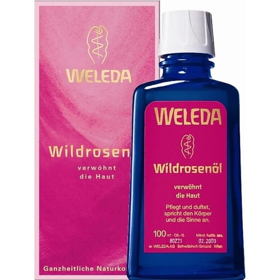 WELEDA Olio armonizzante alla rosa 1×100 ml, olio