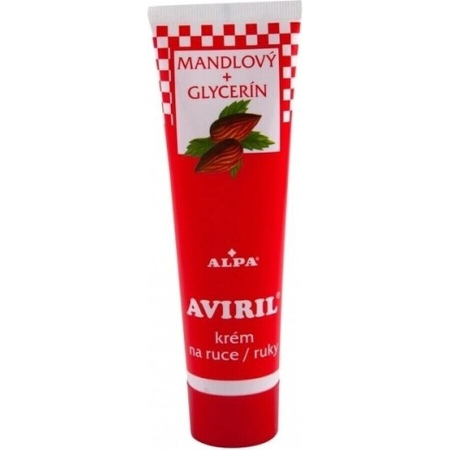 AVIRIL CRÈME POUR LES MAINS À L'ALMONDES AVEC LA GLYCÉRINE 1×100 ml, crème protectrice pour les mains